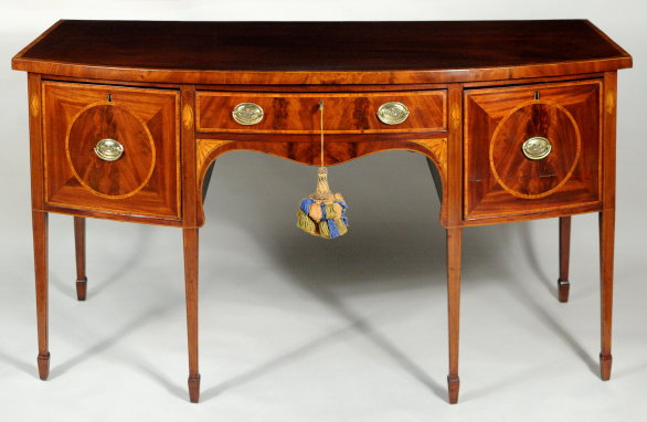 Fine Georgian Inlaid Mahogany Sideboard - Inv. #10818